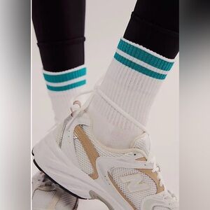 NWT FP Movement Flash Quarter Crew Socks
